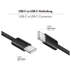 LogiLink Kabel USB-C USB 2.0 USB-C ® zástrčka 1.0 m černá S magnetickým vinutím CU0231