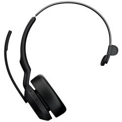 Jabra Evolve2 55 MS Headset otevřená (On Ear) Bluetooth® mono černá Potlačení hluku, Redukce šumu mikrofonu headset, monofonní telefon