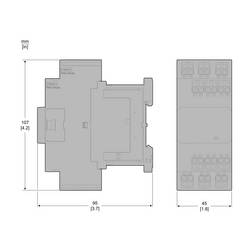Schneider Electric LC1D12ABL stykač 3 spínací kontakty 5.5 kW s ochrannou diodou Piece 1 ks