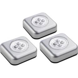 Müller-Licht 400136 přenosné LED svítidlo sada 3 ks LED stříbrná