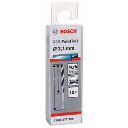 Bosch Accessories 2608577199 2608577199 HSS kovový spirálový vrták 3.1 mm Celková délka 65 mm DIN 338 válcová stopka 10 ks