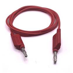 Mueller Electric BU-2020SR-A-12-2 měřicí kabel banánková zástrčka 4 mm banánková zástrčka 4 mm 30.48 cm červená 1 ks