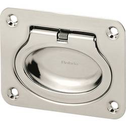 Rohde EE-01.R075.39 zaklapávací úchyt pro zápustné šrouby stříbrná (d x š x v) 75 x 10 x 58 mm 1 ks