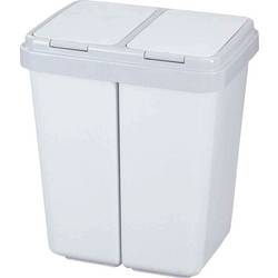 Alpfa 800776 odpadkový koš, 25 l, plast, (d x š x v) 36 x 45 x 47 cm, barevně tříděná , se separačním systémem, 1 ks