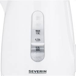 Severin WK 3411 rychlovarná konvice, ochrana proti přehřátí, bílá, 3411-000