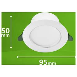 Philips 8720169308121 Diamond vestavné svítidlo, LED, 2.2 W, bílá