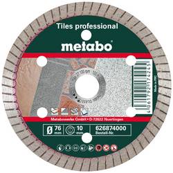 Metabo TP Professional 626874000 diamantový řezný kotouč 76 mm 1 ks obklady, přírodní kámen, keramika