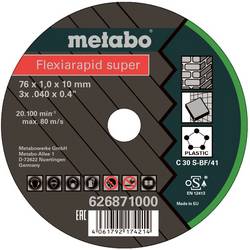 Metabo Flexiarapid Super 626871000 řezný kotouč rovný 76 mm 1 ks obklady, keramika, Slínková cihla