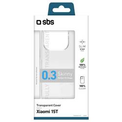 sbs mobile Cover Xiaomi 15T transparentní odolné vůči nárazům TESKINXI15TT