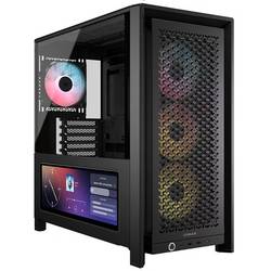 Corsair FRAME 4000D LCD RS ARGB midi tower PC skříň černá