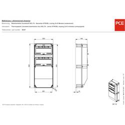 PCE CEE rozbočovací zásuvka DELTA Strobl 9025231 400 V 32 A