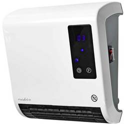 Nedis HTBA20WT keramický topný ventilátor HTBA20WT 20 m² bílá, šedá