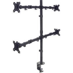 Manhattan 461566 držák na stůl pro monitor 33,0 cm (13) - 81,3 cm (32) nastavitelná výška, naklápěcí, nakláněcí