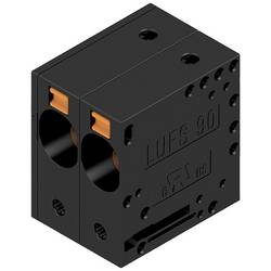 Weidmüller 2499430000 pružinová svorkovnice 16 mm² Pólů 2 černá 40 ks