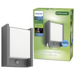 Philips LED Arbour 8720169263833 venkovní nástěnné LED osvětlení s PIR detektorem LED LED 3.8 W antracitová