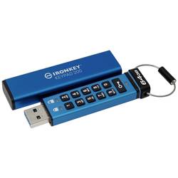 Kingston IronKey Keypad 200 USB flash disk Retail 64 GB modrá IKKP200/64GB USB 3.2 (Gen 1x1)