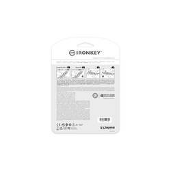 Kingston IronKey Keypad 200 USB flash disk Retail 64 GB modrá IKKP200/64GB USB 3.2 (Gen 1x1)