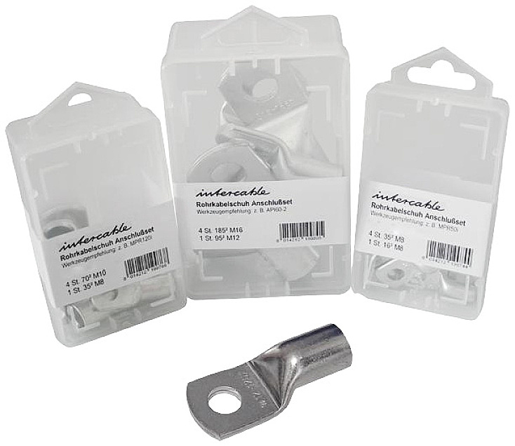 Intercable 182187 ICR3510SB10 kabelové oko pro sektorové vodiče 180 ° M10 35.00 mm² Ø otvoru: 10 mm 1 ks Box