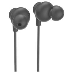 Hama Curly špuntová sluchátka (In Ear) kabelová černá regulace hlasitosti telefon