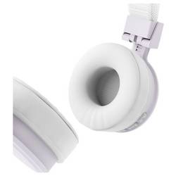 Hama Freedom Lit III sluchátka otevřená (On Ear) Bluetooth® fialová, bílá headset