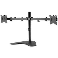 Digitus DA-90401 držák na stůl pro monitor 2 Displej: (s) 38,1 cm (15) - 81,3 cm (32) černá, černá (matná) otočný, nastavitelná výška, naklápěcí, otočný,