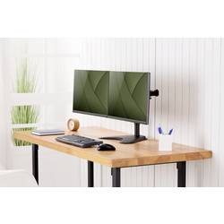 Digitus DA-90401 držák na stůl pro monitor 2 Displej: (s) 38,1 cm (15) - 81,3 cm (32) černá, černá (matná) otočný, nastavitelná výška, naklápěcí, otočný,