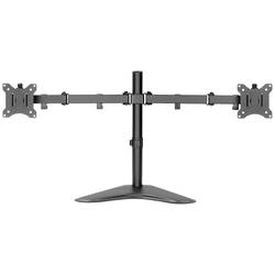 Digitus DA-90401 držák na stůl pro monitor 2 Displej: (s) 38,1 cm (15) - 81,3 cm (32) černá, černá (matná) otočný, nastavitelná výška, naklápěcí, otočný,