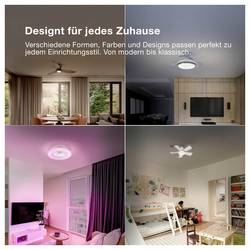 OSRAM HOMELIGHTING Ceiling Fan Leste 445mm 21W CCT stropní ventilátor 21 W (Ø) 445 mm s osvětlením, s dálkovým ovládáním, stmívatelný, s časovačem