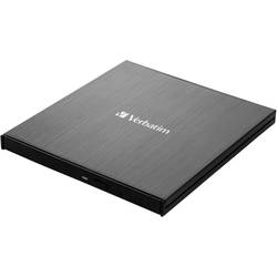 Verbatim External Slimline externí Blu-ray vypalovačka Retail USB-C™ (USB 3.1 Gen 1) černá