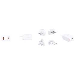 D-Link DCP-651 USB nabíječka, s britským adaptérem, s americkým adaptérem, s adaptérem pro Evropu, s australským adaptérem, GaN, USB Power Delivery (USB-PD) ,