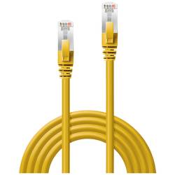 LINDY 47865 RJ45 síťové kabely, propojovací kabely CAT 6A S/FTP 3.00 m žlutá 1 ks