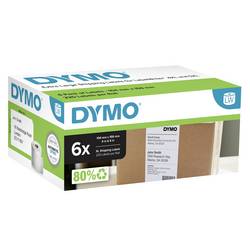 DYMO etikety v roli 104 x 159 mm papír thermodirekt bílá 6 role přemístitelné 2238107 Adresní nálepky