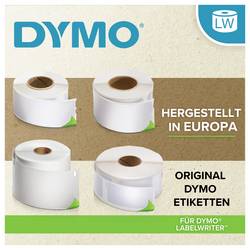 DYMO etikety v roli 104 x 159 mm papír thermodirekt bílá 6 role přemístitelné 2238107 Adresní nálepky