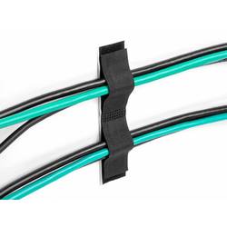 Delock příchytné klipsy kabelu Nylon černá (d x š) 110 mm x 110 mm 10 ks 19098