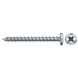 Fischer 670339 Power-Fast II šrouby do dřevotřísky 4.5 mm 40 mm křížová drážka Pozidriv ocel galvanizováno zinkem 200 ks