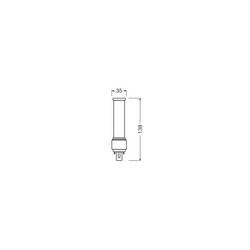 OSRAM HOMELIGHTING 4099854502415 LED trubice Energetická třída (EEK2021) E (A - G) G24d-1 zářivka 6 W denní bílá 1 ks