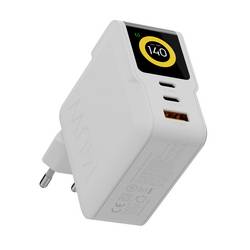 XTORM NextGen GaN3 USB nabíječka, 140 W, Quick Charge 3.0, bílá