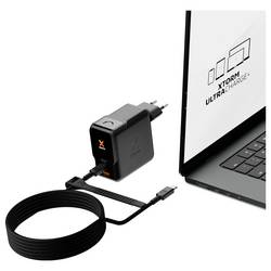 XTORM NextGen GaN3 USB nabíječka, 140 W, Quick Charge 3.0, černá