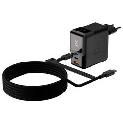 XTORM NextGen GaN3 USB nabíječka, 140 W, Quick Charge 3.0, černá