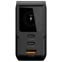 XTORM NextGen GaN3 USB nabíječka, 140 W, Quick Charge 3.0, černá