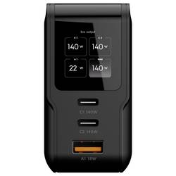XTORM NextGen GaN3 USB nabíječka, 140 W, Quick Charge 3.0, černá