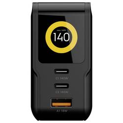 XTORM NextGen GaN3 USB nabíječka, 140 W, Quick Charge 3.0, černá