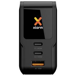XTORM NextGen GaN3 USB nabíječka, 140 W, Quick Charge 3.0, černá
