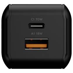 XTORM NextGen GaN3 Ultra USB nabíječka, GaN, 70 W, Quick Charge 3.0, černá
