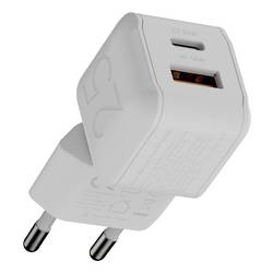 XTORM NextGen GaN3 Ultra USB nabíječka, GaN, 25 W, Quick Charge 3.0, bílá