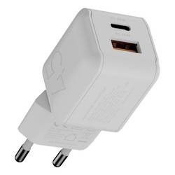 XTORM NextGen GaN3 Ultra USB nabíječka, GaN, 45 W, Quick Charge 3.0, bílá