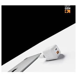XTORM NextGen GaN3 Ultra USB nabíječka, GaN, 45 W, Quick Charge 3.0, bílá