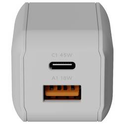 XTORM NextGen GaN3 Ultra USB nabíječka, GaN, 45 W, Quick Charge 3.0, bílá