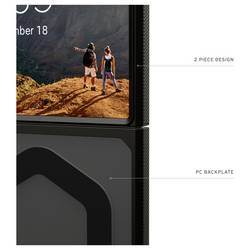 UAG Mouve Case Samsung Galaxy Z Flip8 popel , černá 214561113131