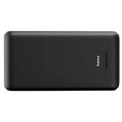 Hama powerbanka Li-Pol, 24000 mAh, Rychlé nabíjení, antracitová